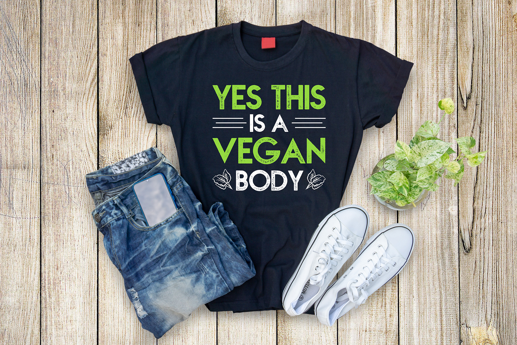 Yes This Is A Vegan Body T-Shirt